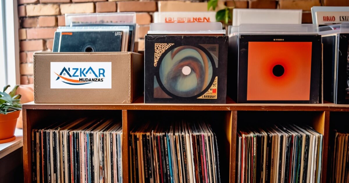 Trasladar discos de vinilo - Azkar Mudanzas