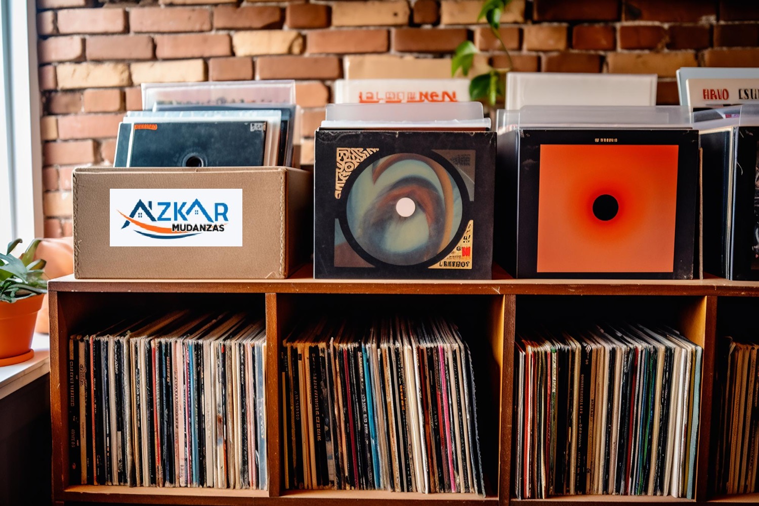 Trasladar discos de vinilo - Azkar Mudanzas