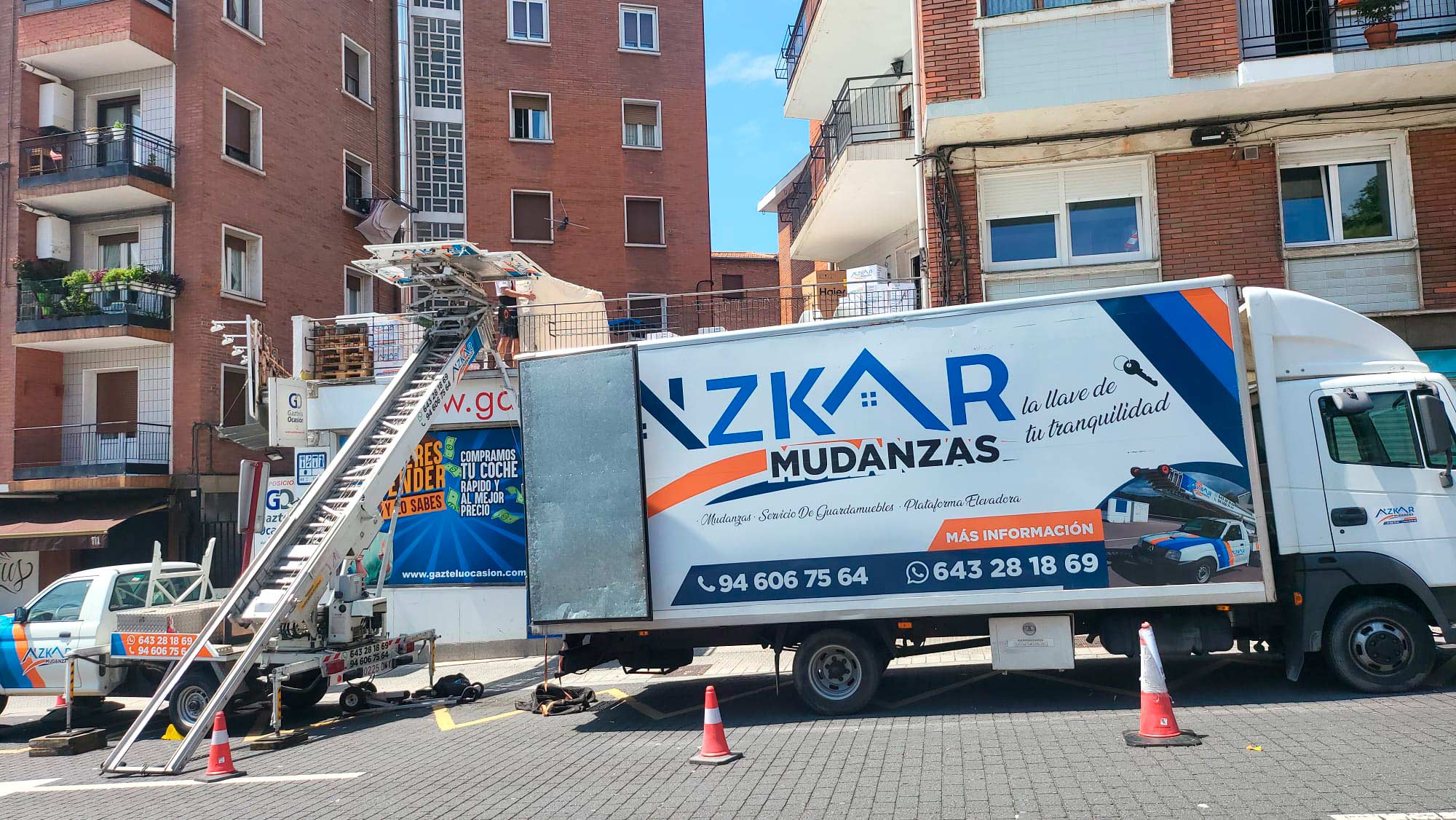 Servicio de Mudanzas en Getxo